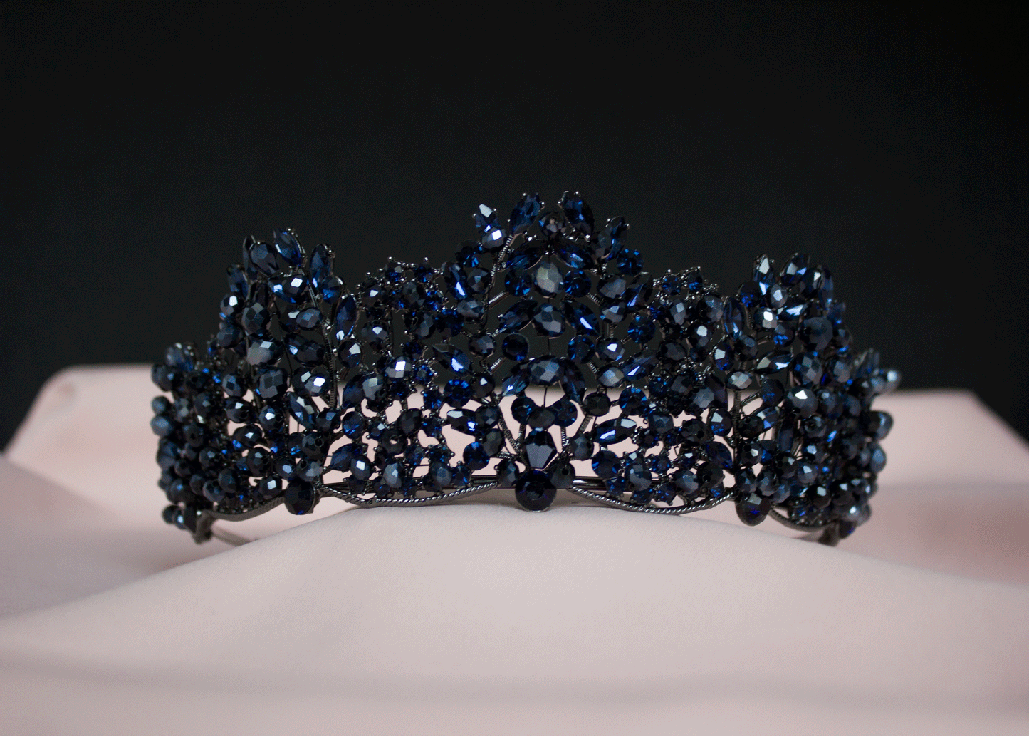 Anya blue tiara